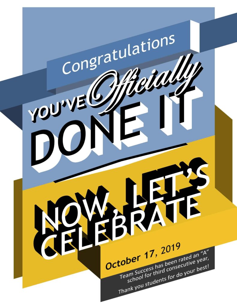 Flyer- A celebration activity